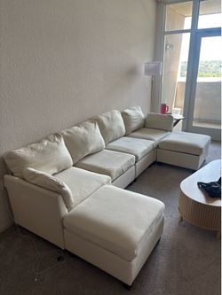 Couch, Beige, U shape
