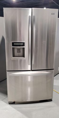 Kenmore 3-Door Stainless Steel Fridge