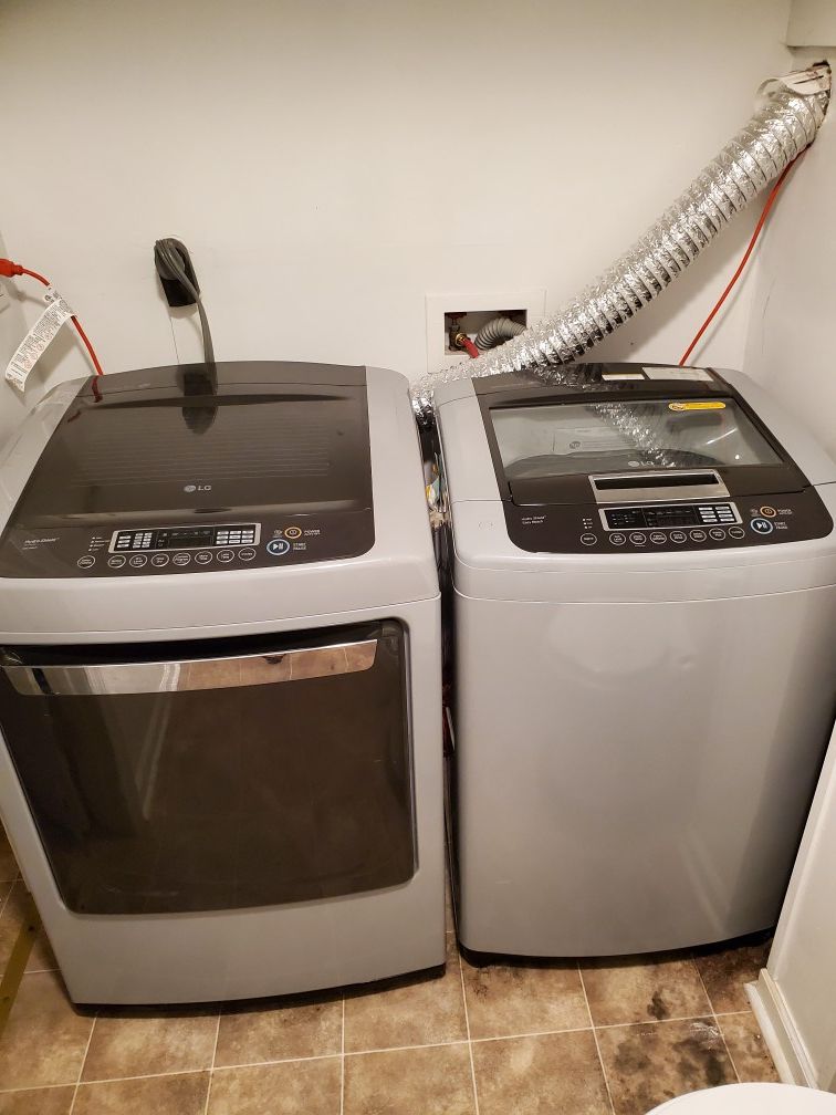 LG washer and dryer set