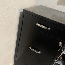 Drawer Cabinet black Color 