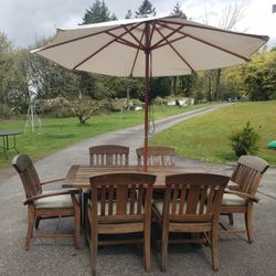 Stout Teak Patio Set