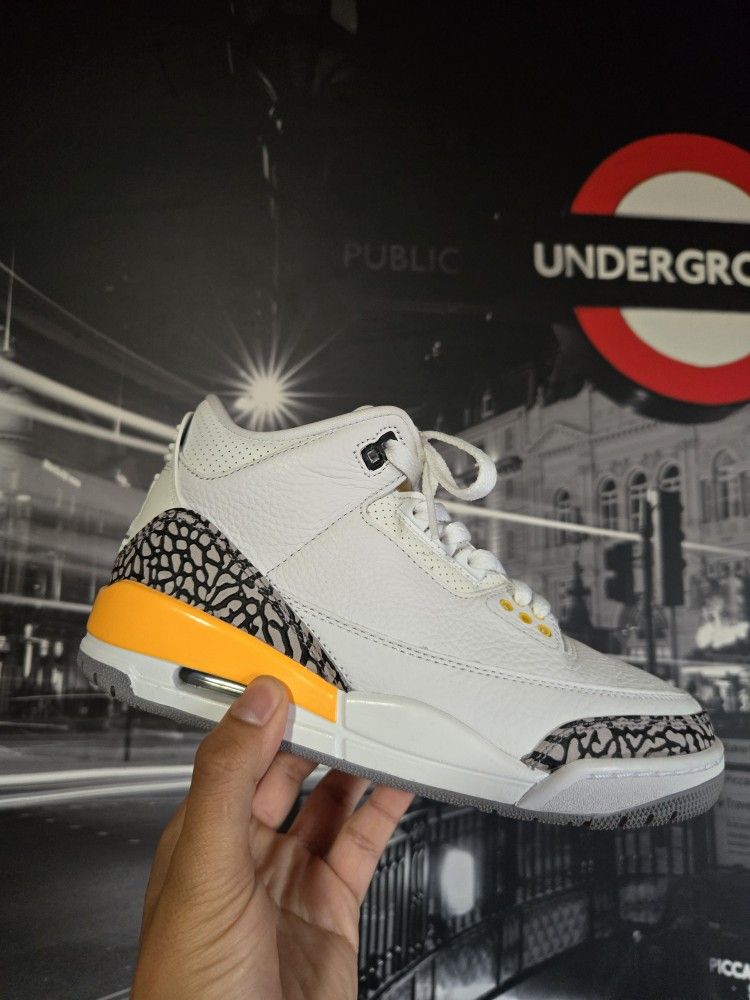 Jordan 3 'Laser Orange