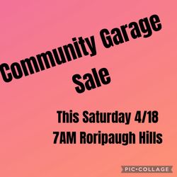 Garage sale