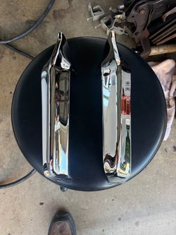 Original 1964 impala front bumper guards
