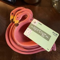 Flamingo Measuring Cups $7.99