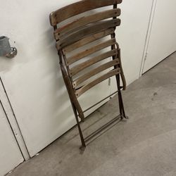 Antique French Folding Chair
