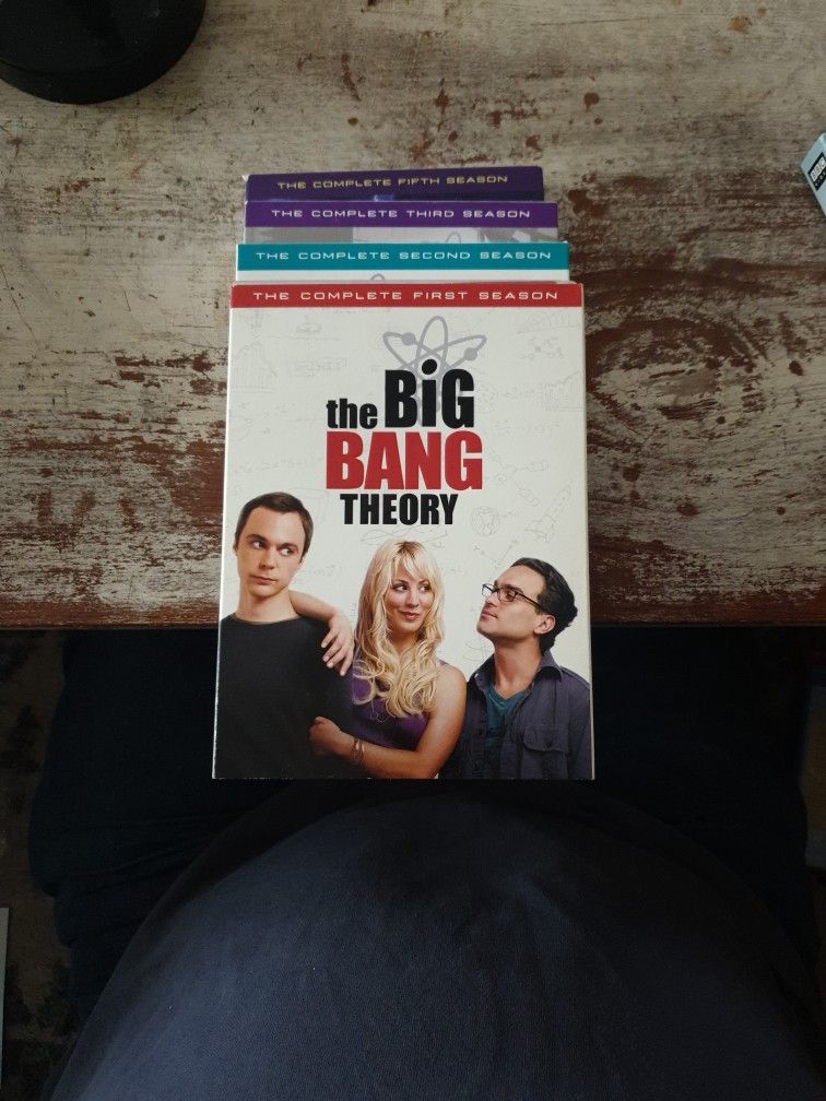 Big Bang Theory Seasons 1,2,3,5