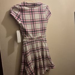 Plaid Cut Out Dresses 