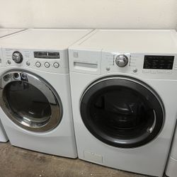 Kenmore Washer And LG Eléctric Dryer 
