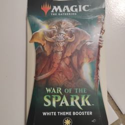 Unopened Magic The Gathering War Of Spark White Themed Deck