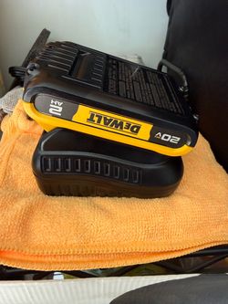 Dewalt charger with battery