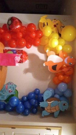 Pokemon decorations