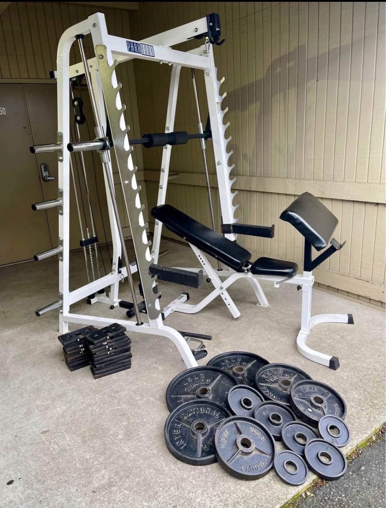 Smith Machine Weights Weight Bench