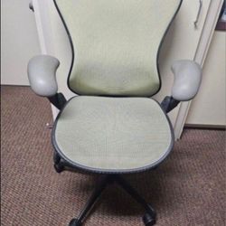 Herman Miller Mirra Citron Green Chair