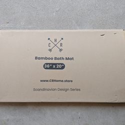 Bamboo Bath Mat 
