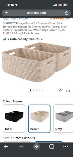 Storage Basket Brand new still in pkg