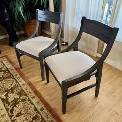 Set Of TWO Modern Mid Century Chairs 