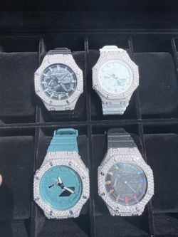 *BEST OFFER* Moissanite G-shock watch