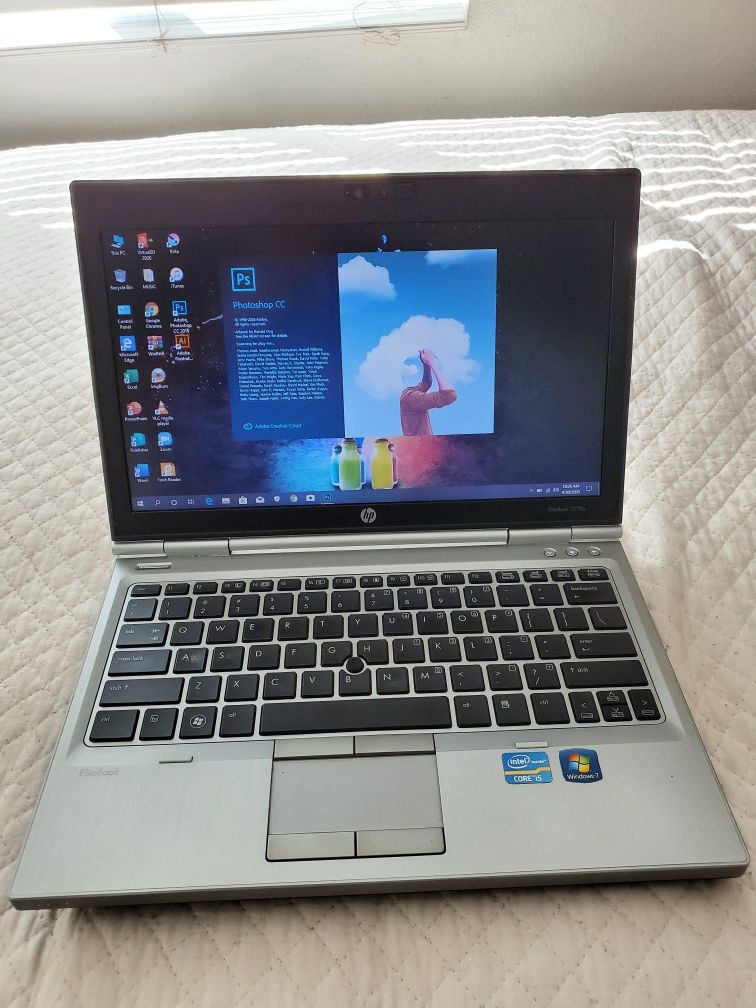 Hp laptop i5 / windows 10 pro / lot programs full / great condition and fast / 👨‍💻💻📷💽