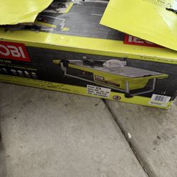 Ryobi 7” Tile Saw 