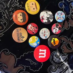 variety character pins