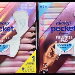 2 Always Pocket Flexfoam Pads