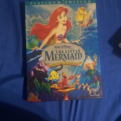 The Little Mermaid Platinum Edition Two Disc DVD Set