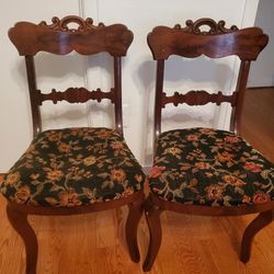 2 Victorian Chairs 