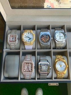 $1600 for the WHOLE Moissanite & Plain watch case