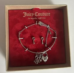 Juicy couture Bracelet And Earring Set