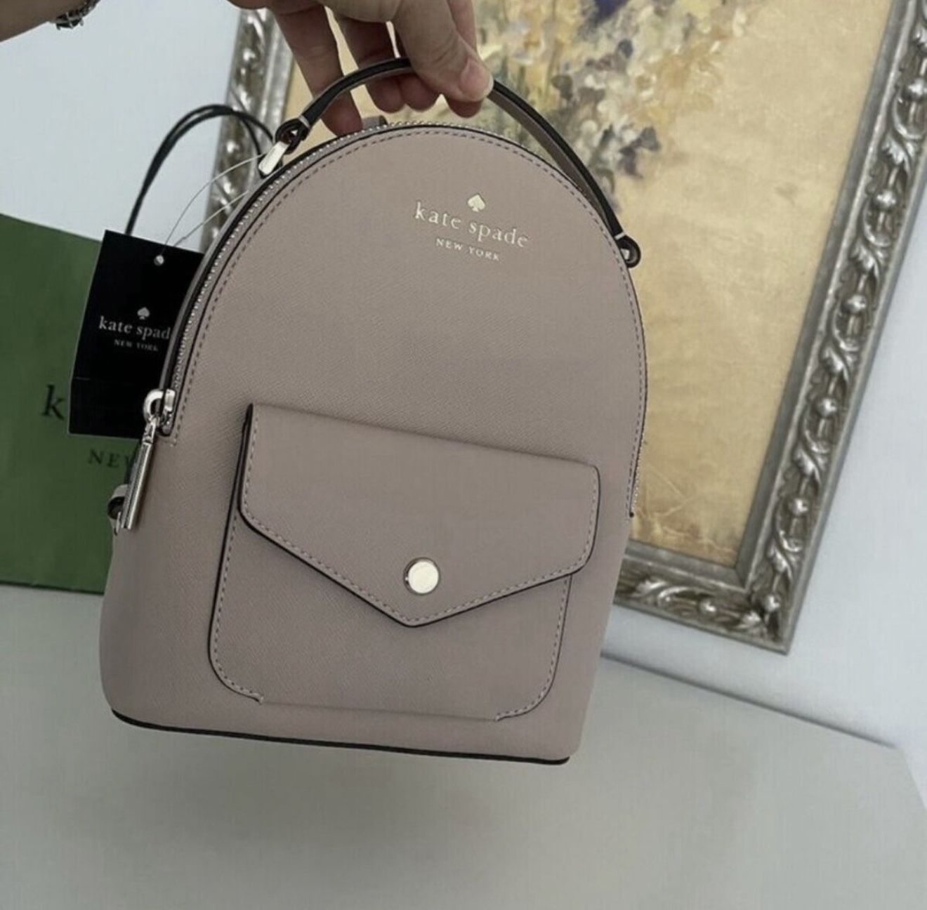 kate spade backpack purse mini Buy Chelsea Bag in Black kc524 Online in Singapore exterior zip pocket Dome Backpack Backpack Handbag Kate