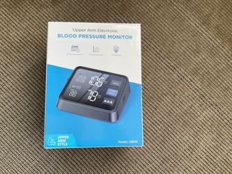 New Upper Arm Electronic Blood Pressure Monitor – Model U85W