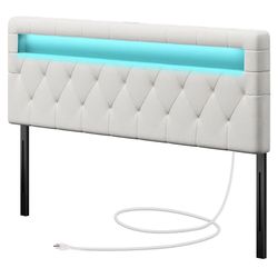 Queen Size LED Headboard