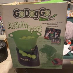 Remote Fetch Dog Tennis Ball Thrower