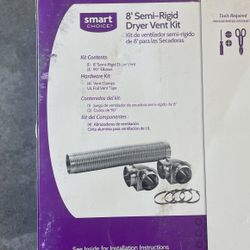 Brand New 8’ Semi-rigid Dryer Vent Kit
