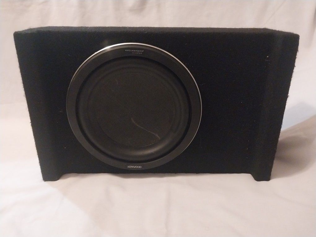 Kenwood Excelon KFC-XW1000F Shallow-Mount 10" 4-OHM Subwoofer
