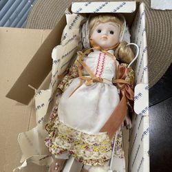 Vintage Porcelain Doll
