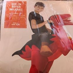 Ride On Raptor Inflatable Costume
Child