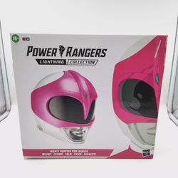 Pink Ranger Helmet Hasbro MMPR Cosplay Halloween Mighty Morphin Power Rangers