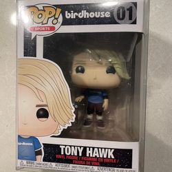 Tony Hawk Funko Pop *VAULTED* Skateboard Birdhouse Sports 01 with Protector