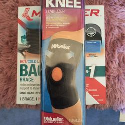 Knee Brace...Back Brace Never Used 