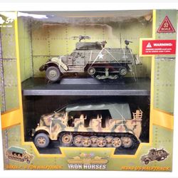 Ultimate Soldier 13222 Iron Horses Tiger I AUSF. E vs. M18 Hellcat 1:32 NEW