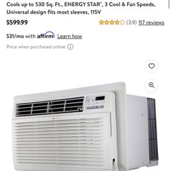 Aire Acondicionado LG 11800btu /115v Energy Saver