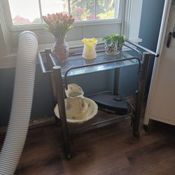 Glass Tea Cart