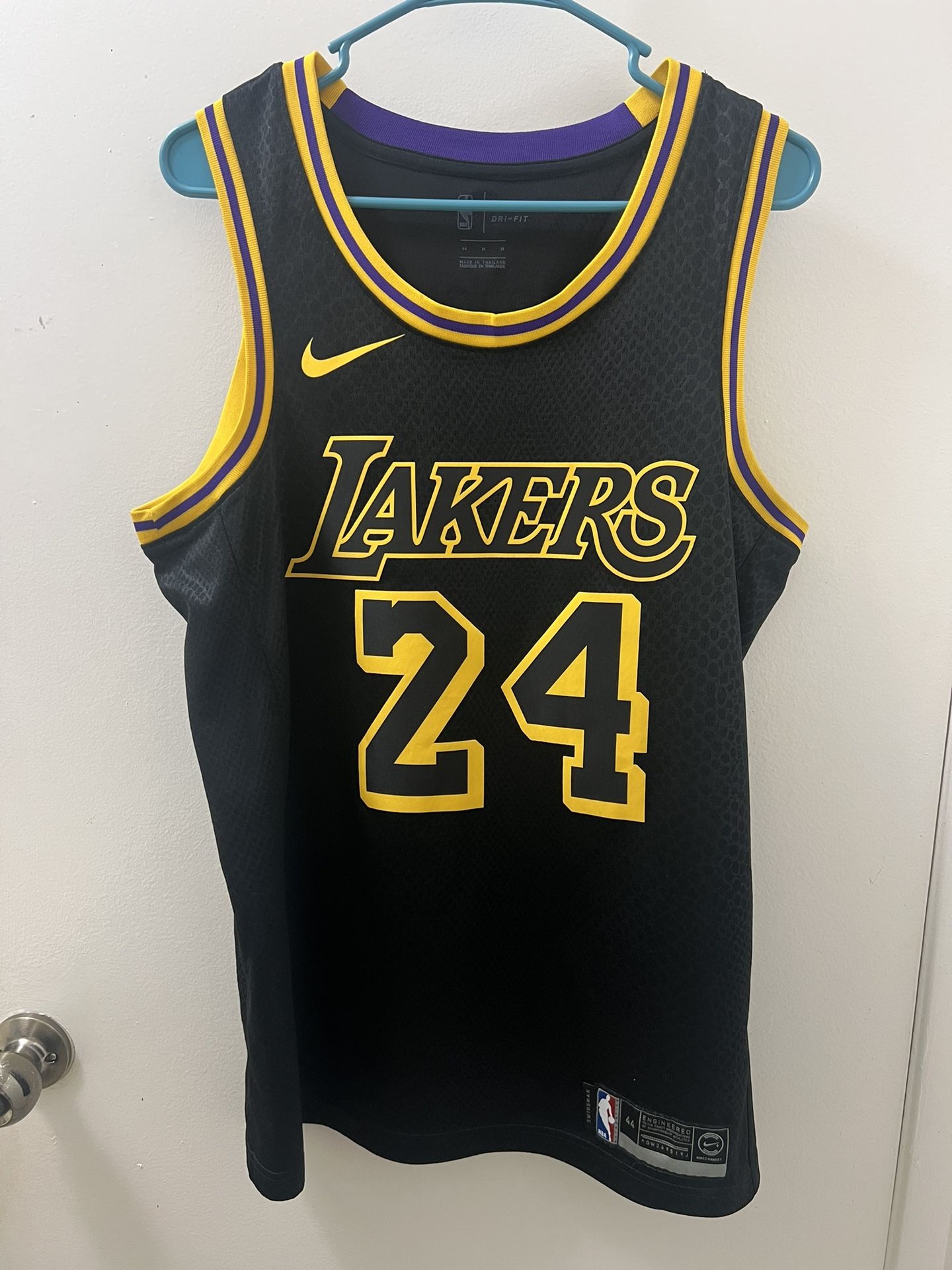Nike Lakers Kobe Bryant Black Mamba Jersey Size M