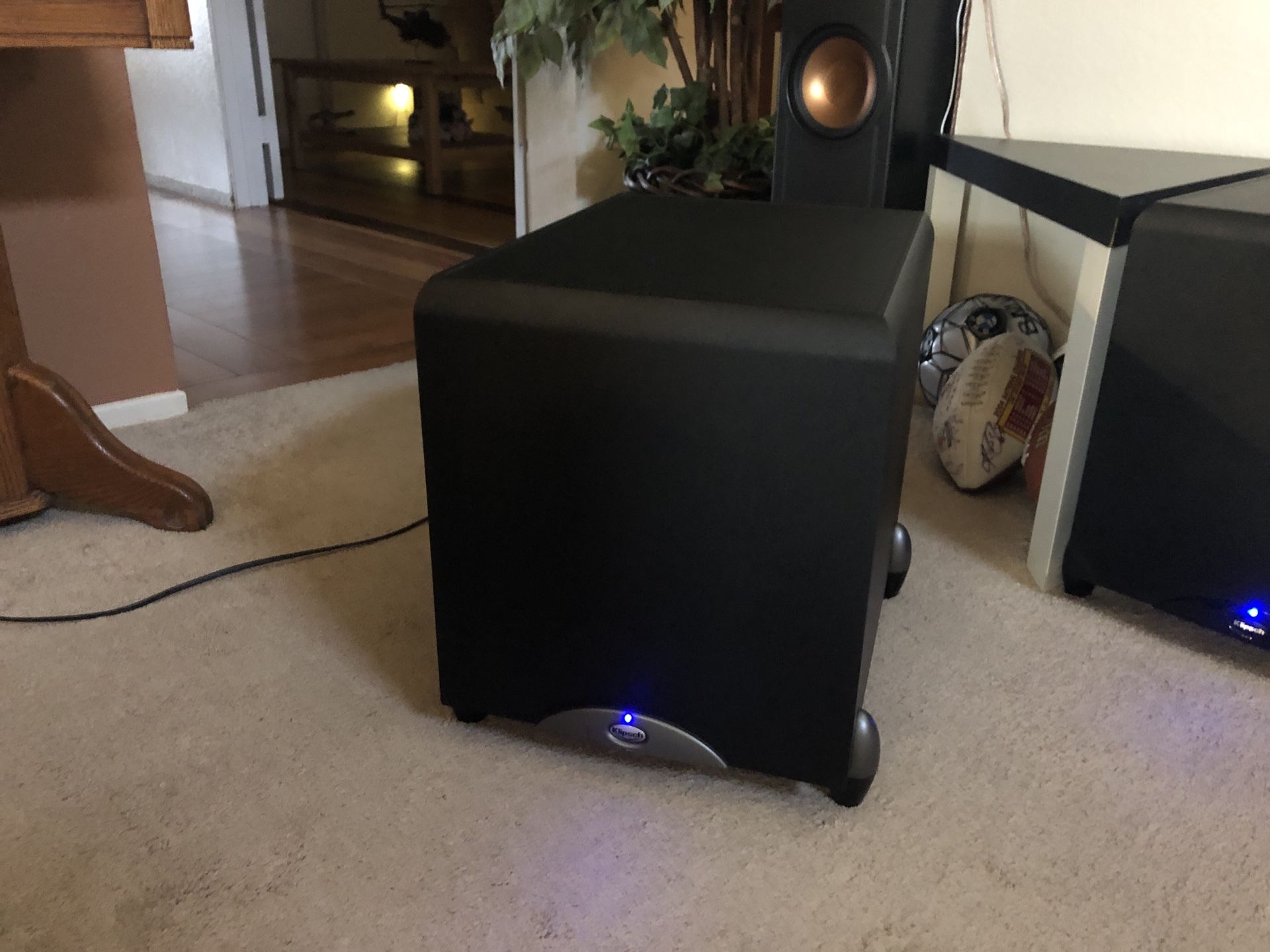 Klipsch subwoofer (Sub10) mint!