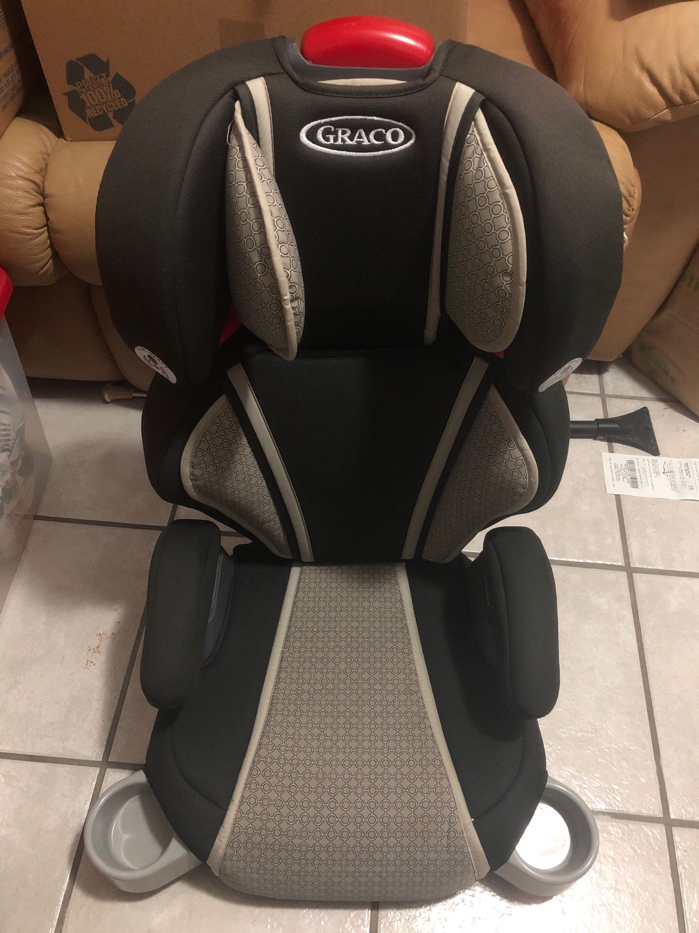 Booster Seat with Cup Holders