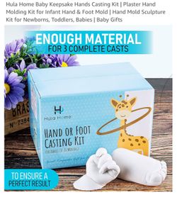 HOME BABY HAND/FEET  CASTING  KIT 
