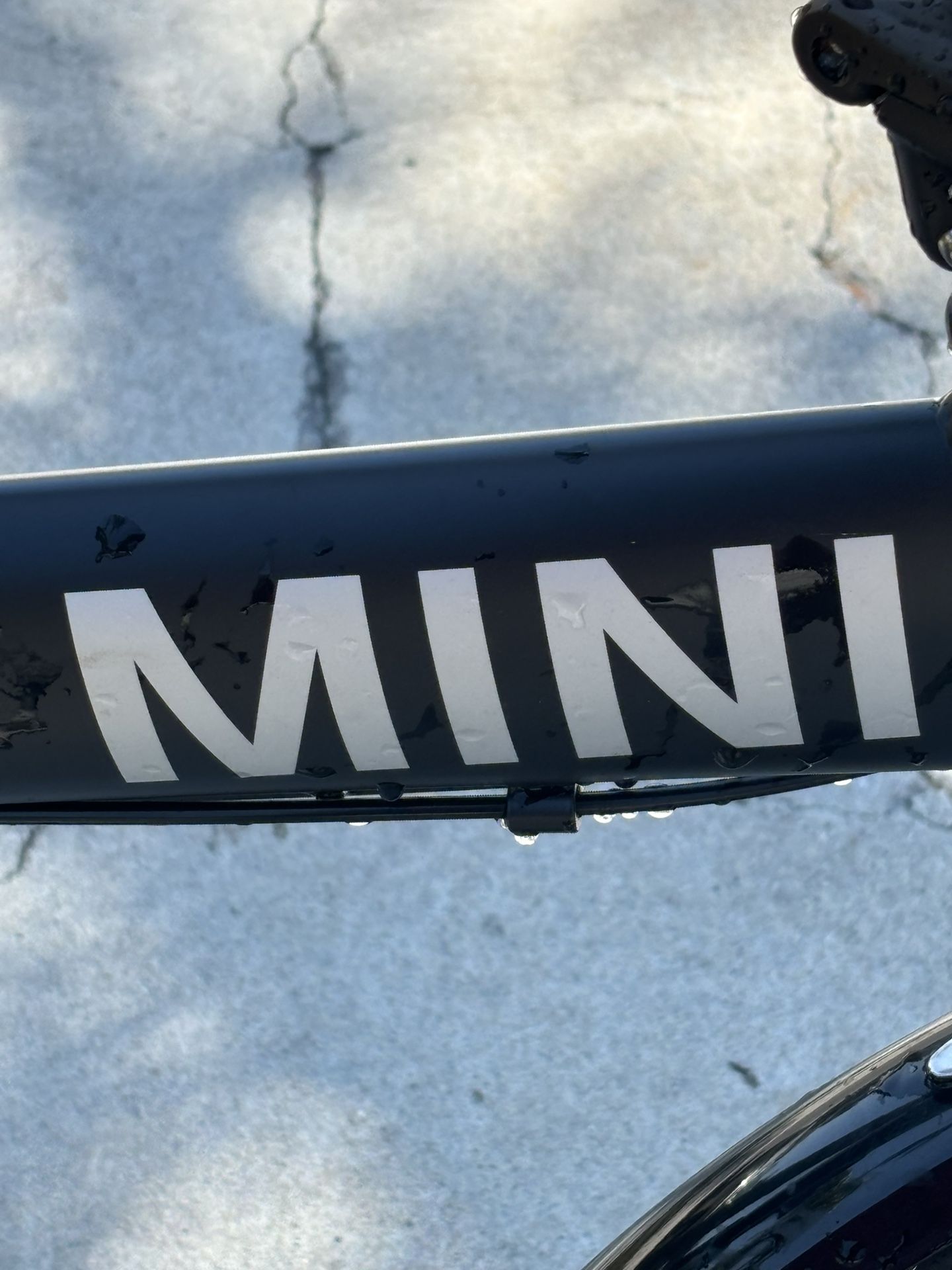 Mini Cooper Folding Bike