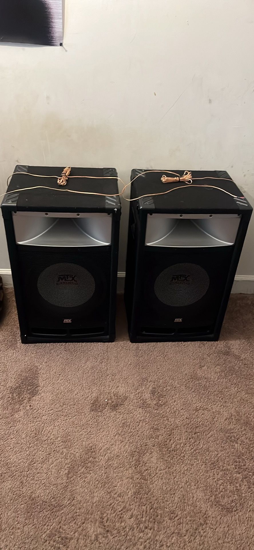 🚨MTX TP112 Professional Loudspeaker System – Powerful Sound!